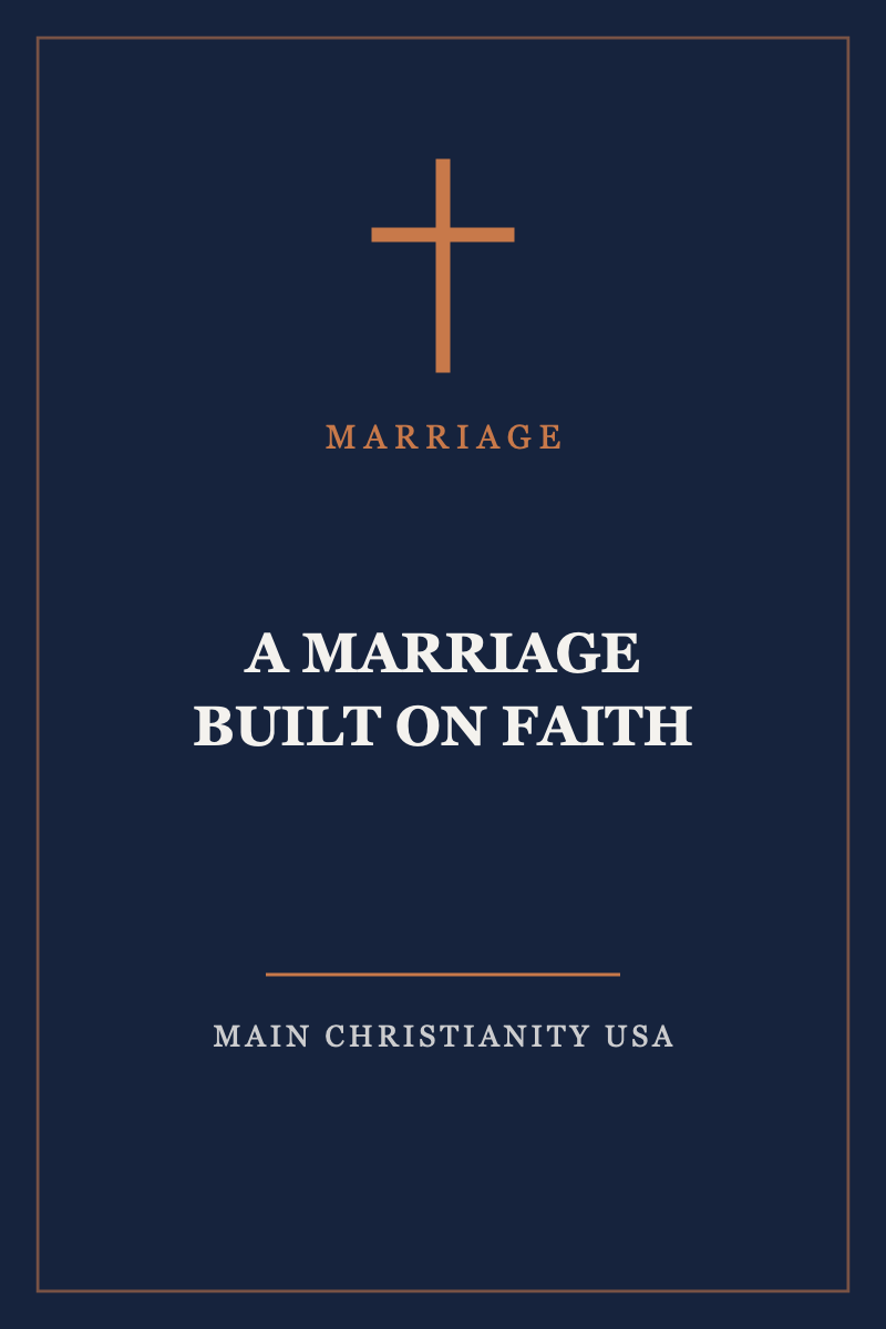 A Marriage Built on Faith — cover